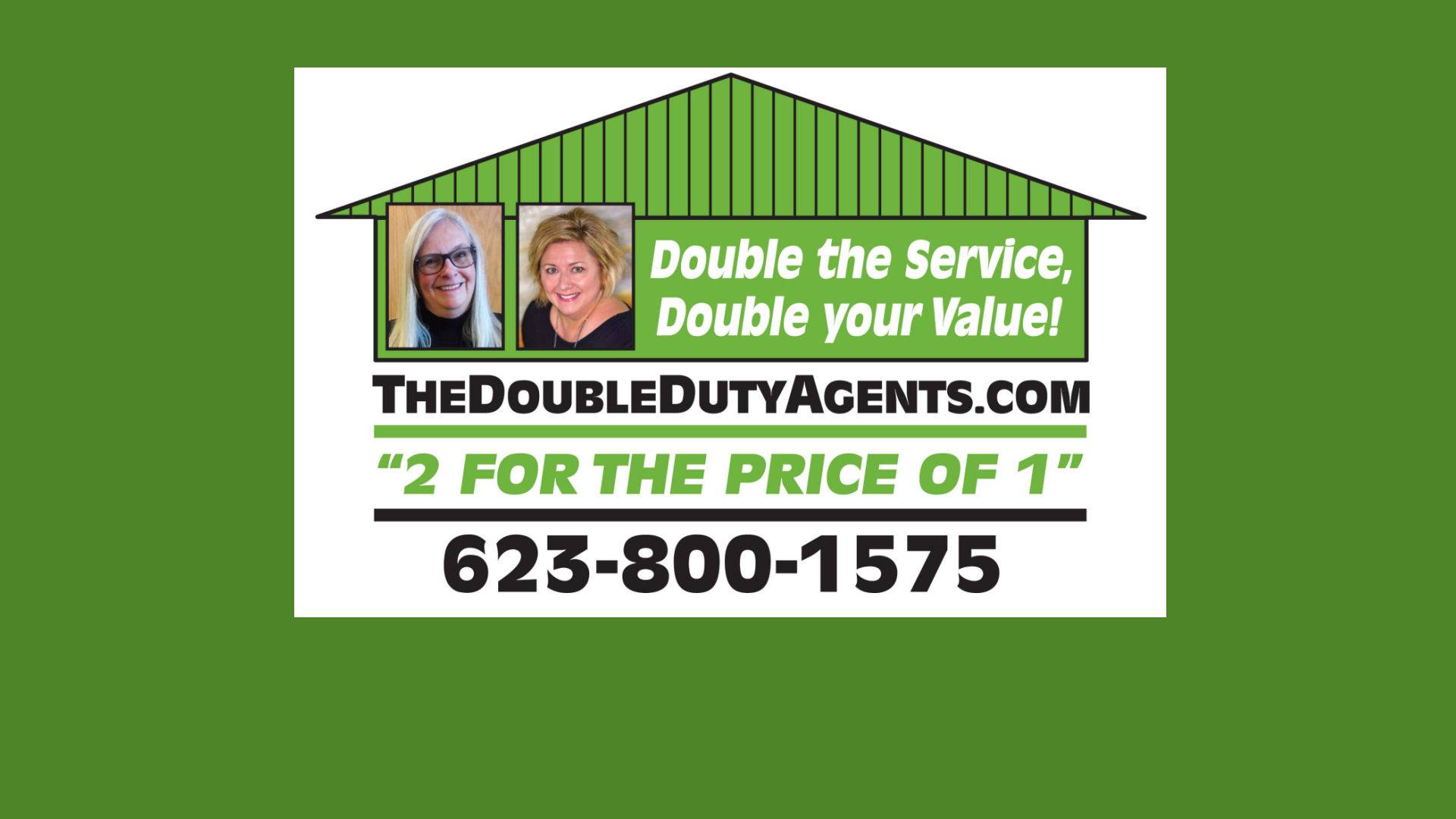 Headshots of The Double Duty Agents Suzi and Kamie