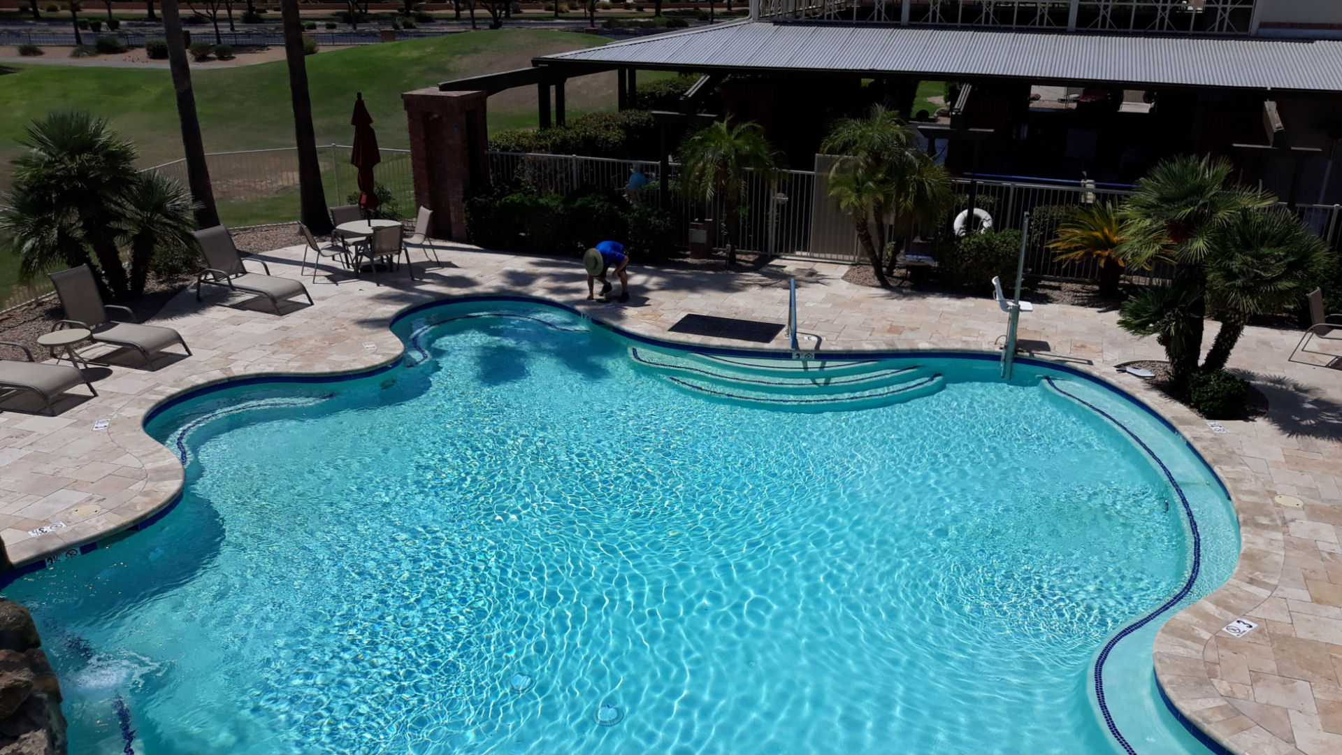Photo of a swimming pool in a residential community in Surprise AZ