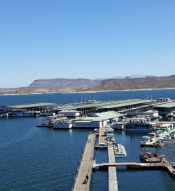 Photo of a boat dock in Lake Pleasant